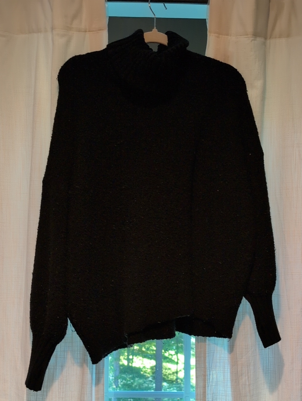Offline By Aerie Black Turtleneck Women’s Sweater - Classic Cozy Knit